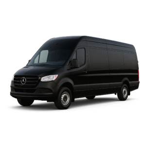 party bus style sprinter Black