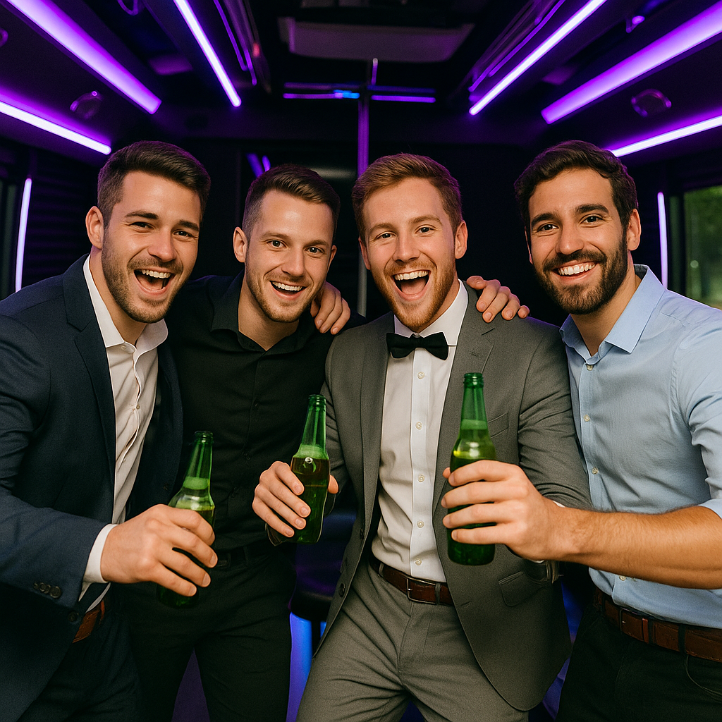 Party bus rental for bachelor parties in west palm beach
