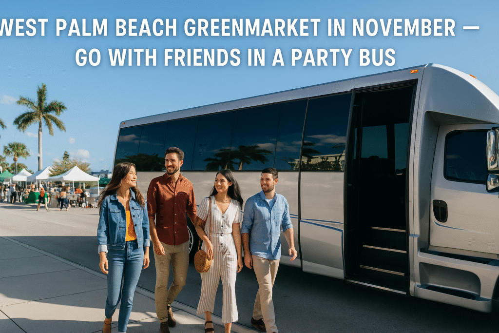 GreenMarket West Palm Beach group transport