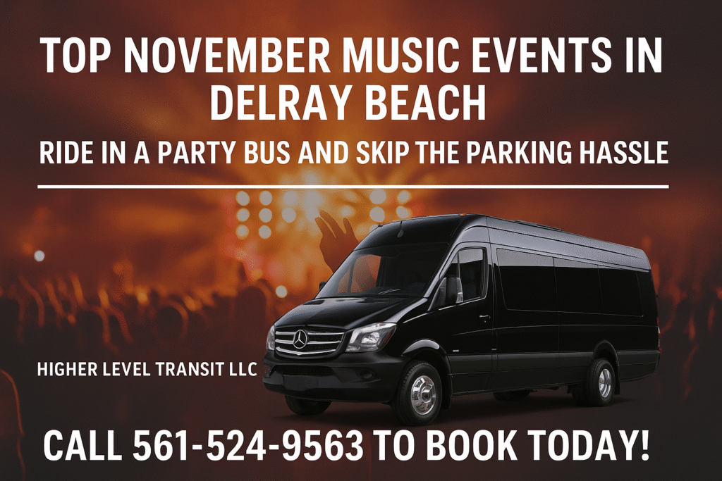 party bus rental Delray Beach