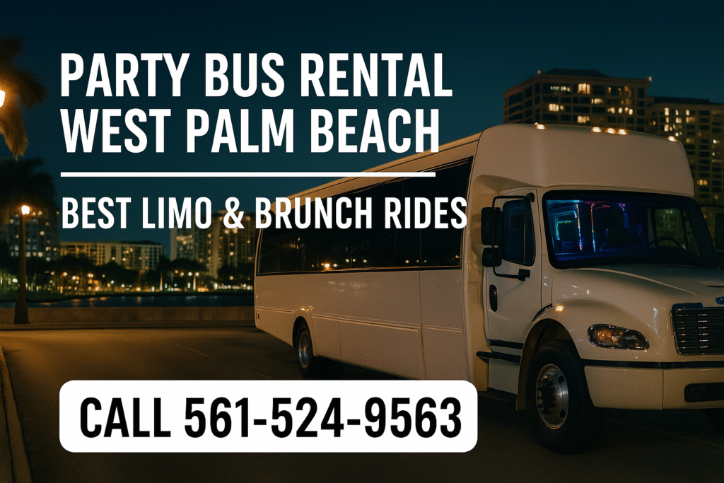 party bus rental to Hotel West Palm Beach