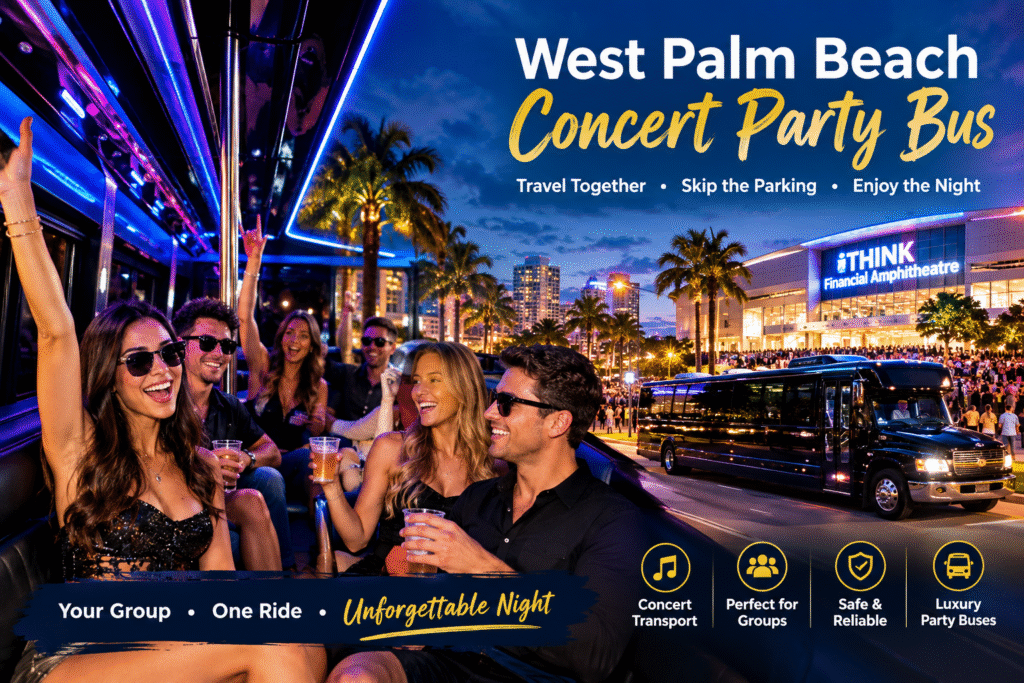 concert party bus West Palm Beach 2
